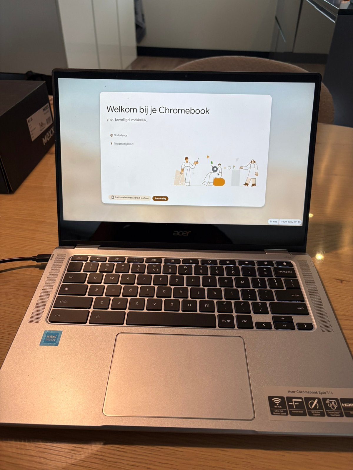 Chromebook, Computers en Software, Chromebooks, 14 inch, 8 GB, Ophalen of Verzenden, Zo goed als nieuw