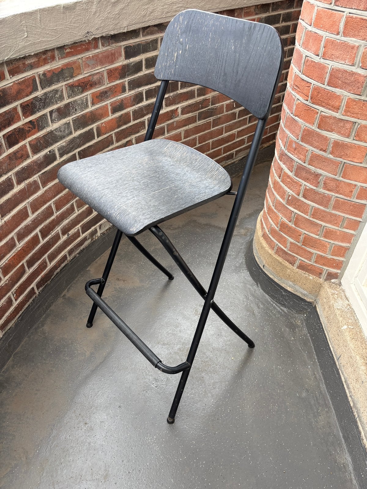 Barkrukken (inklapbaar) buiten - let op nog 2 stuks over!!, Ophalen, Gebruikt, Met voetsteun, 90 cm of meer