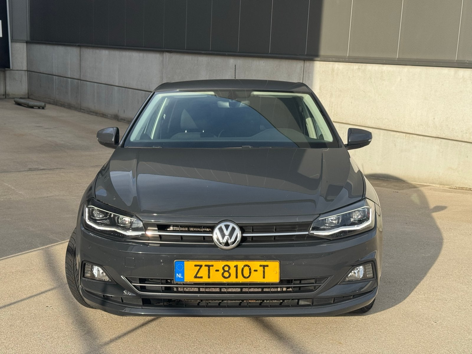 Volkswagen Polo 1.0 TSI 95pk 7-DSG 2019 Grijs, Stof, 95 pk, 49 €/maand, Origineel Nederlands