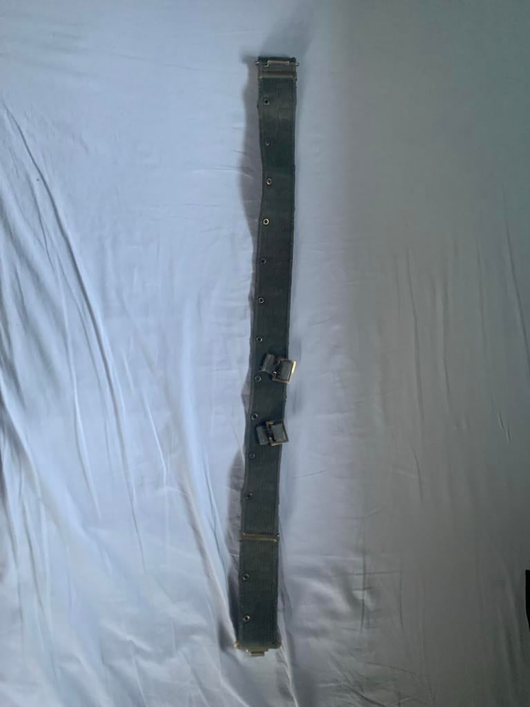 Militair riem, Ophalen of Verzenden, Landmacht, Overige gebieden, Kleding of Schoenen