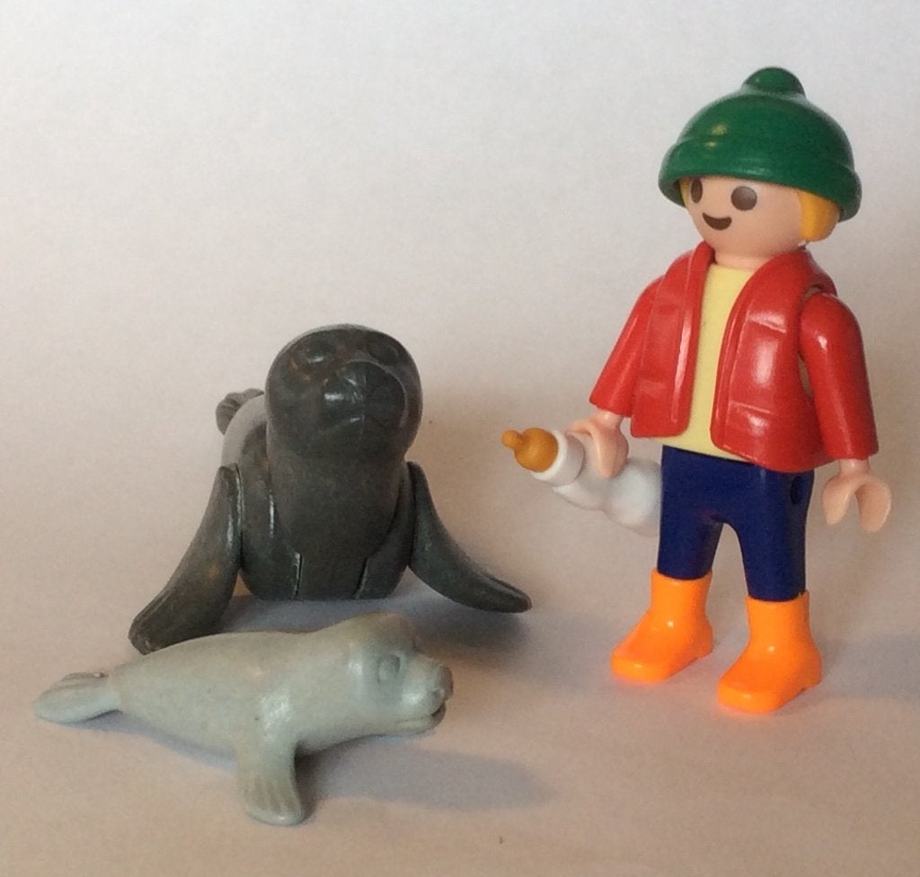 Playmobil 4660 kind met zeehondjes, Ophalen of Verzenden, Gebruikt, Losse onderdelen