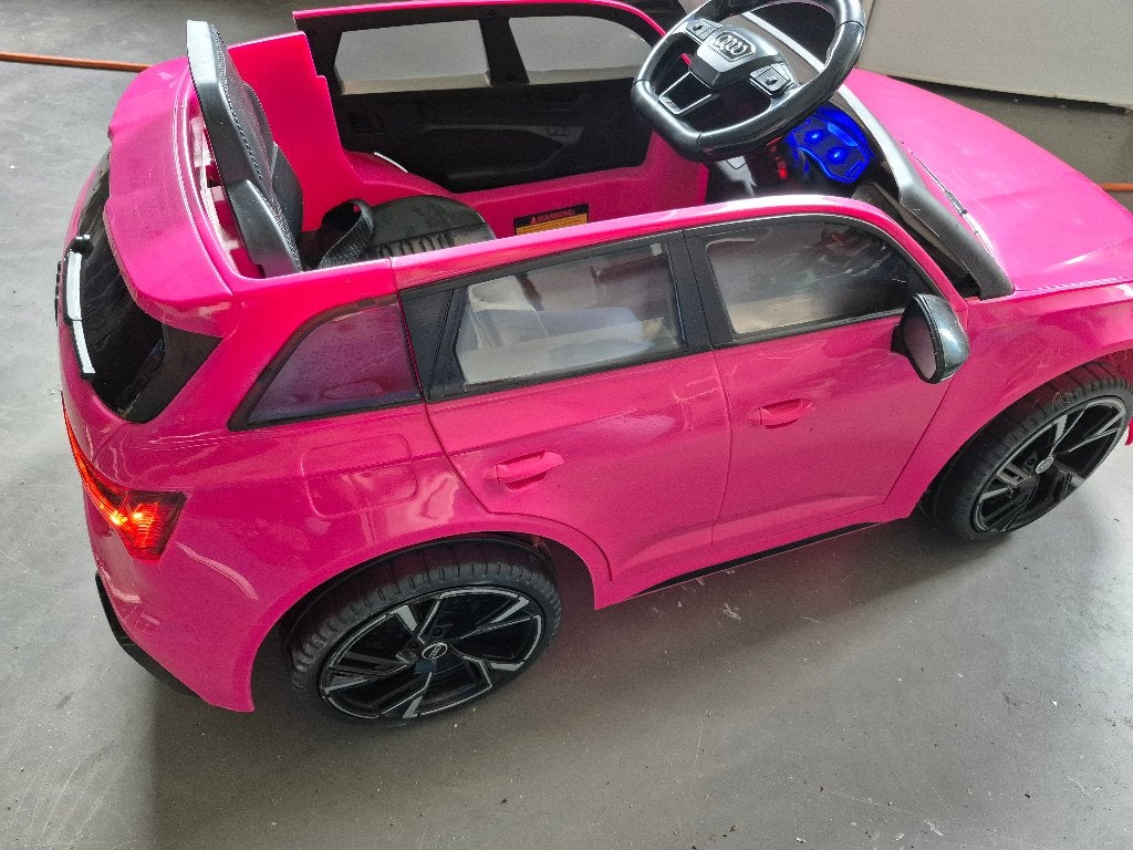 Eletrische speelgoed auto voor kinderen audi RS6, Ophalen, Zo goed als nieuw