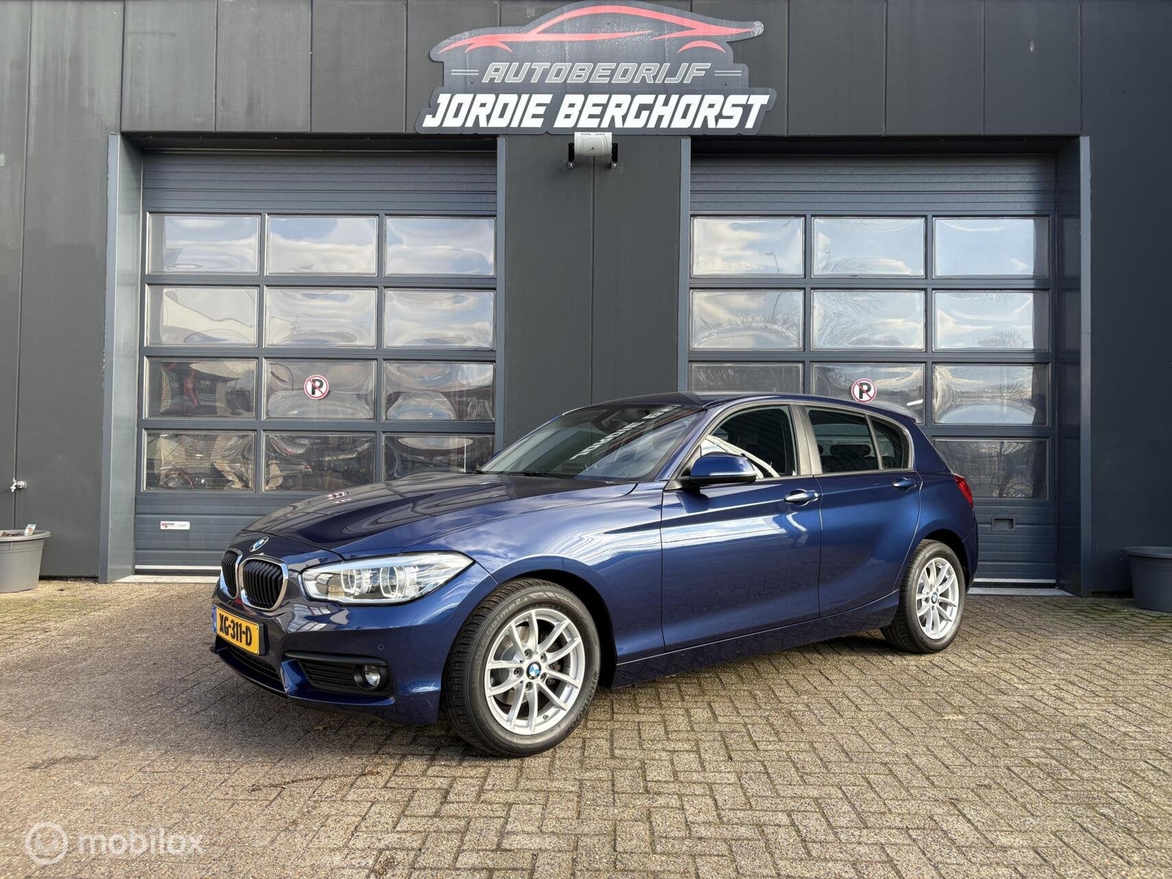 BMW 1-serie 118i Corporate Lease Automaat, Gebruikt, Blauw, Origineel Nederlands, Bedrijf