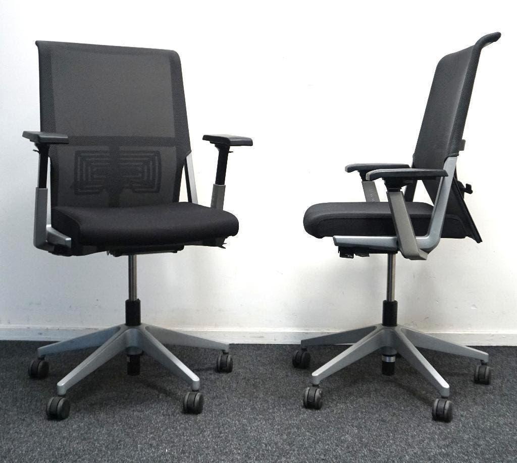 Haworth Comforto 59 Bureaustoelen | Zwart / Grijs, Gebruikt, -, Zwart, -