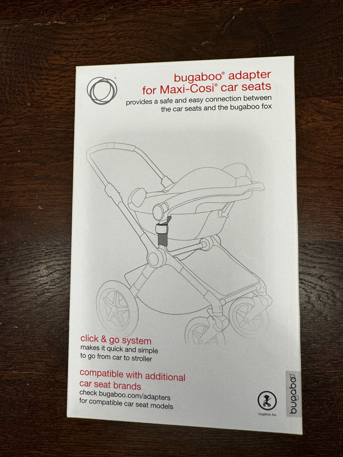 Bugaboo adapter voor Maxi-Cosi autostoeltjes, Overige merken, Autogordel, Nieuw, Ophalen of Verzenden