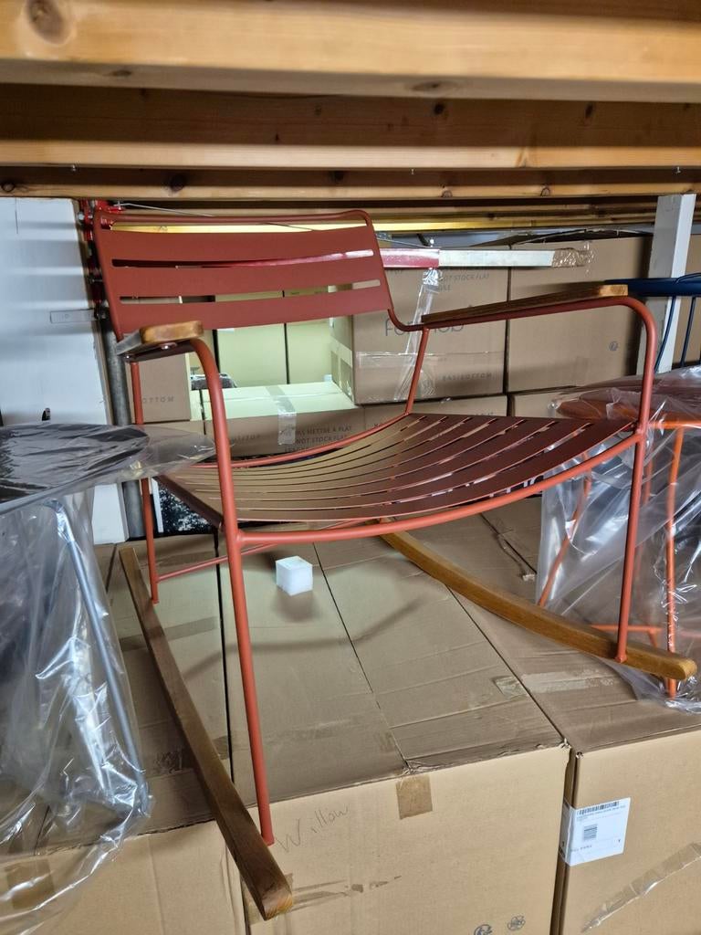 Nieuwe fermob surprising rockingchair red ocre, Ophalen, Nieuw