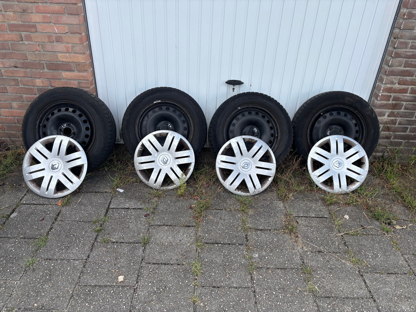 Winterbanden met stalenvelg, Ophalen of Verzenden