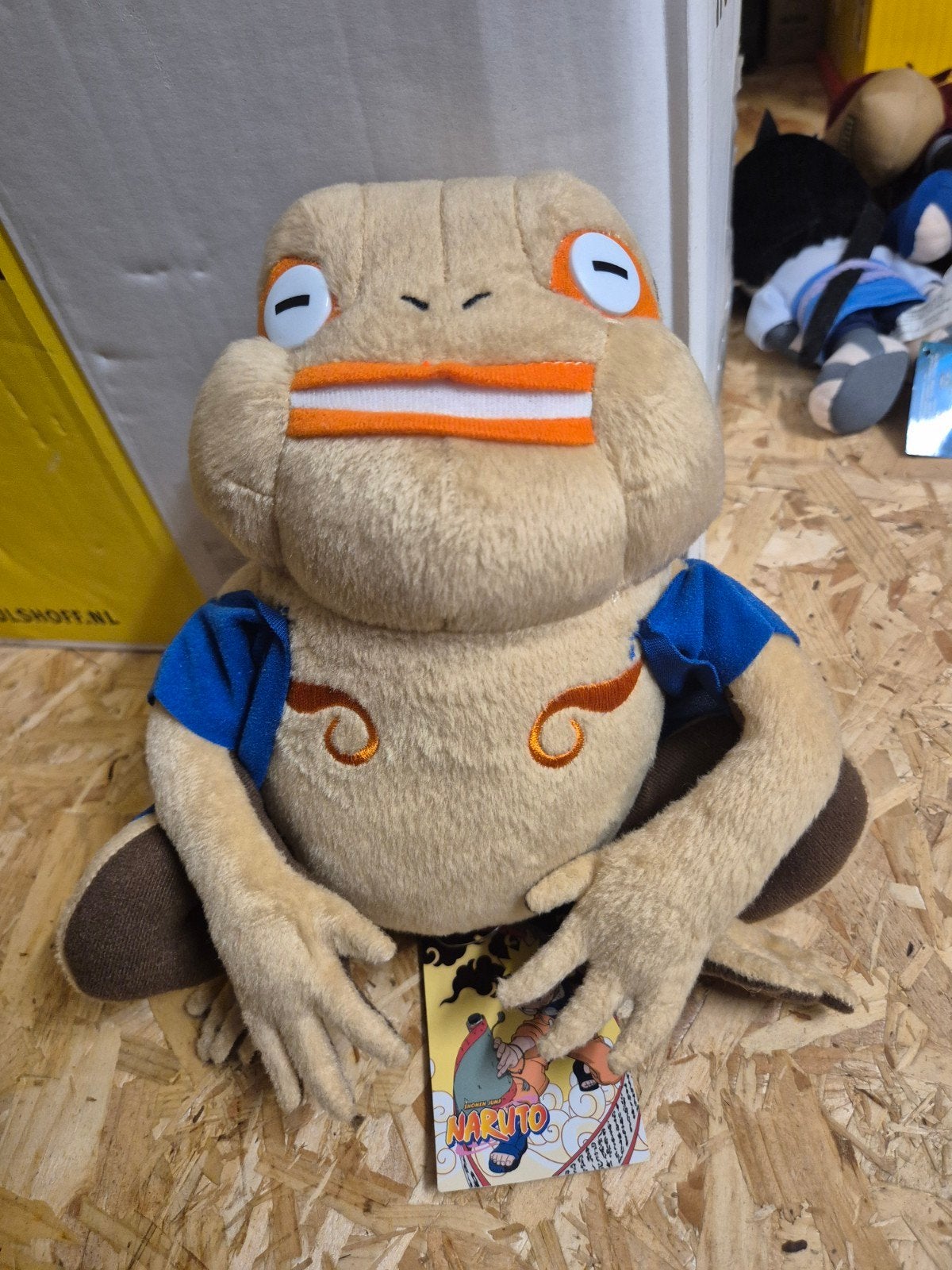 Naruto Gamatatsu Knuffel - Nieuw met label, Kinderen en Baby's, Speelgoed | Knuffels en Pluche, Kikker, Overige karakters, Nieuw