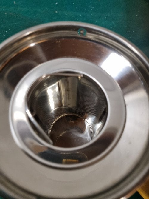theepot dartington glas met theezeef nieuw, Ophalen of Verzenden