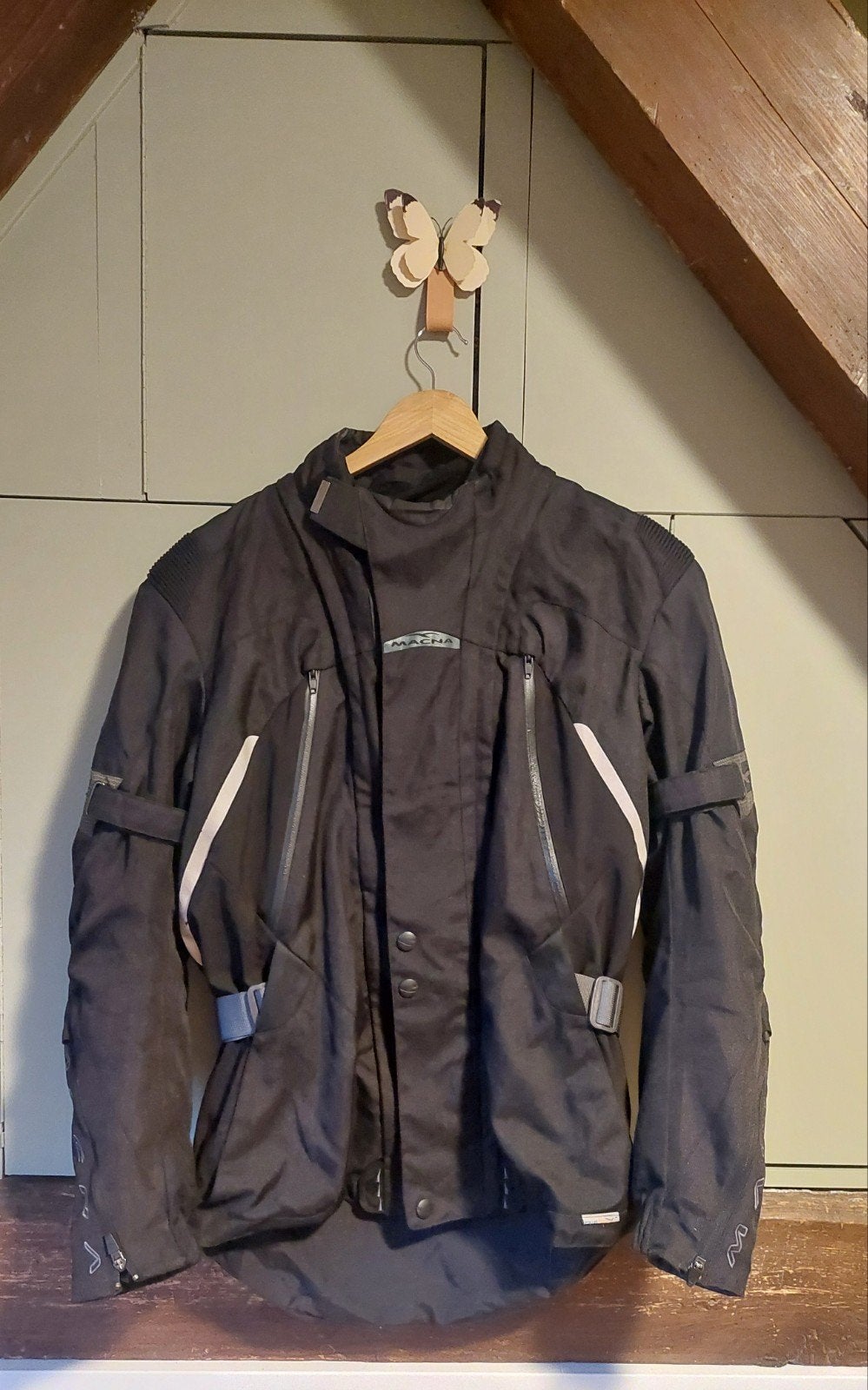 Motorjas dames L, Motoren, Kleding | Motorkleding, Jas | textiel, Ophalen of Verzenden, Dames, Tweedehands
