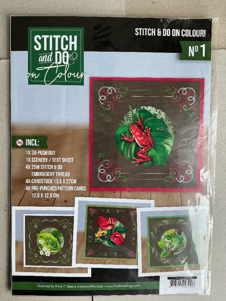 Stitch and Do on colour(1), Hobby en Vrije tijd, Kaarten | Zelf maken, Ophalen of Verzenden, Nieuw, Overige thema's, Overige typen