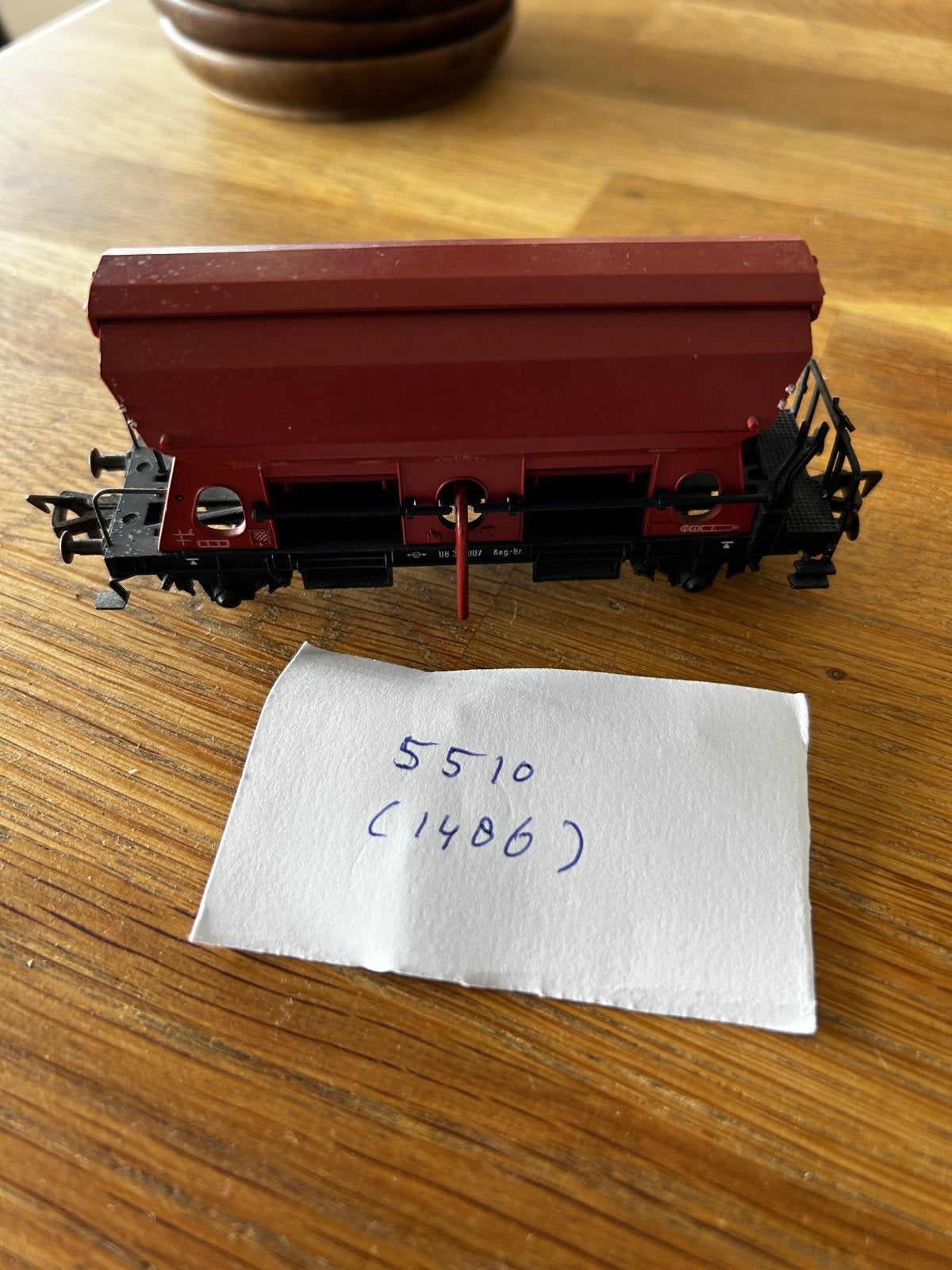 Fleischmann 5510 02K H0 Zelflosser DB (zonder doos), Verzenden, Gebruikt, Wagon, Fleischmann