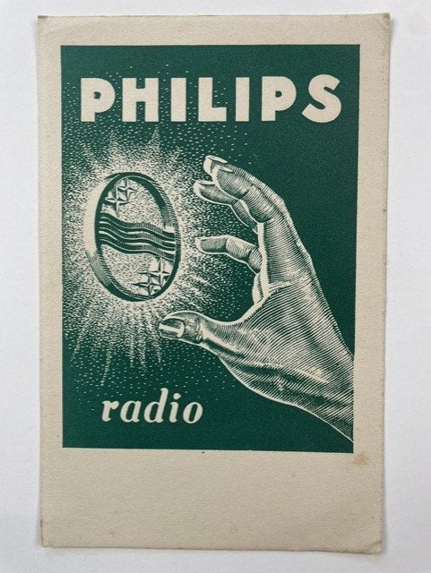 Philips vloeiblad 1950, Ophalen of Verzenden, Gebruikt, Overige typen