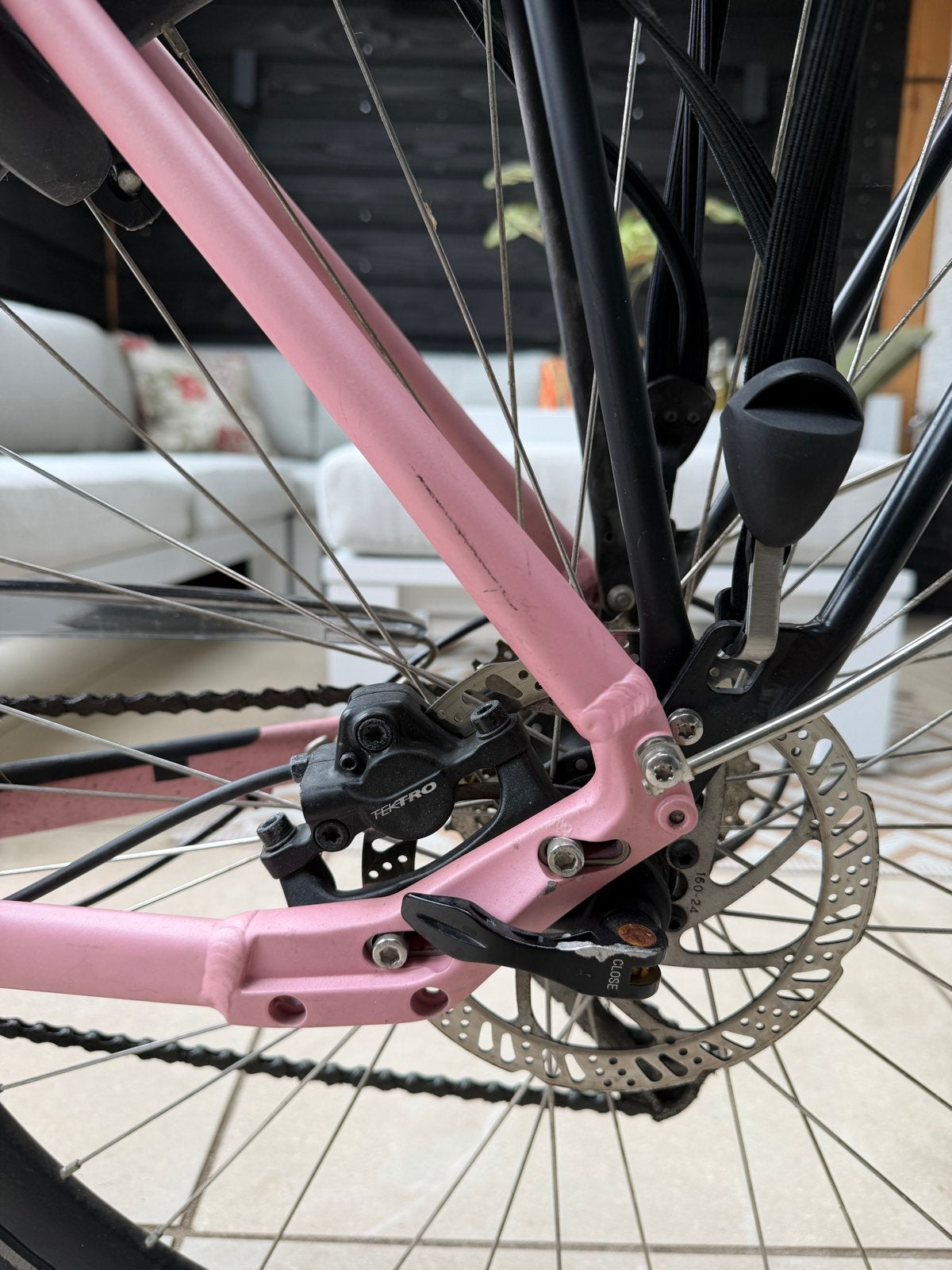 Batavus Damesfiets Roze - maat 53, Fietsen en Brommers, Ophalen, Versnellingen, Batavus, Schijfrem