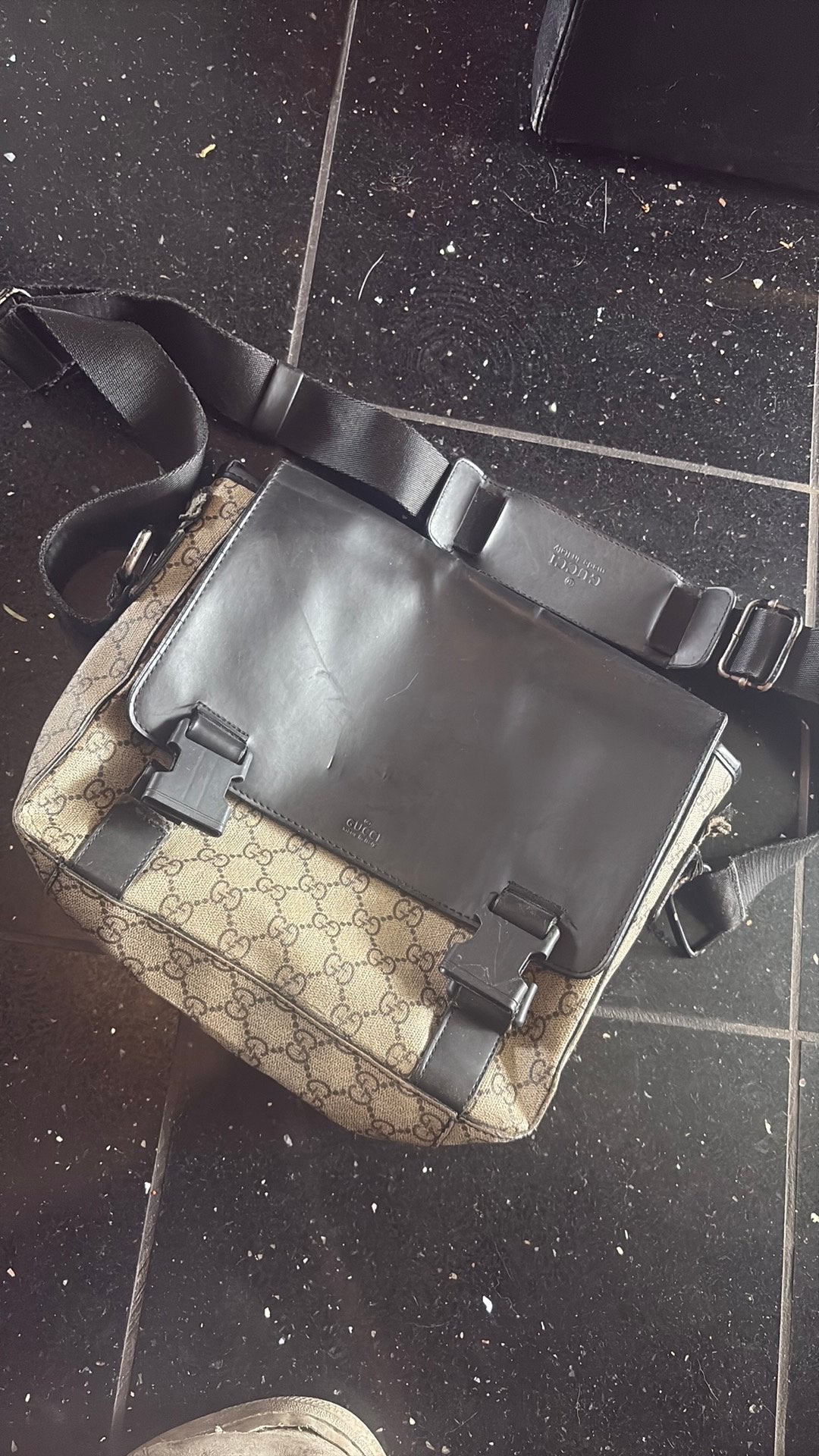 Gucci tas opknapper, Ophalen, Gebruikt, Zwart