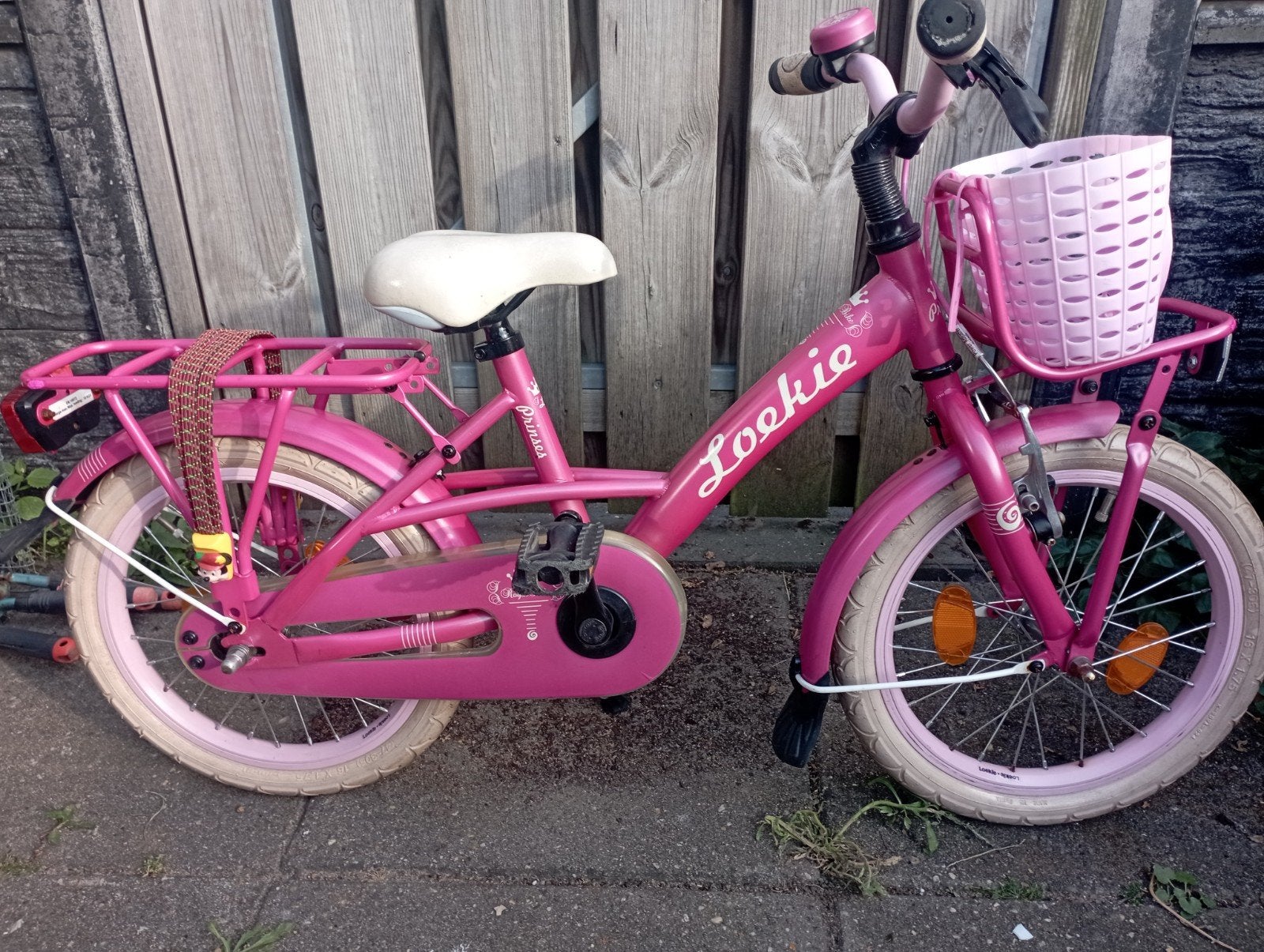Loeki Princess meisjes fiets 16 inch zeer mooi, Ophalen of Verzenden, Zo goed als nieuw, 16 tot 20 inch