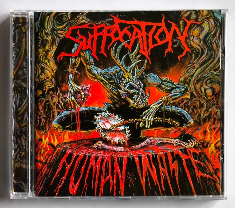 Suffocation - Human Waste CD reissue, Gebruikt, Verzenden, Death metal, Reissue