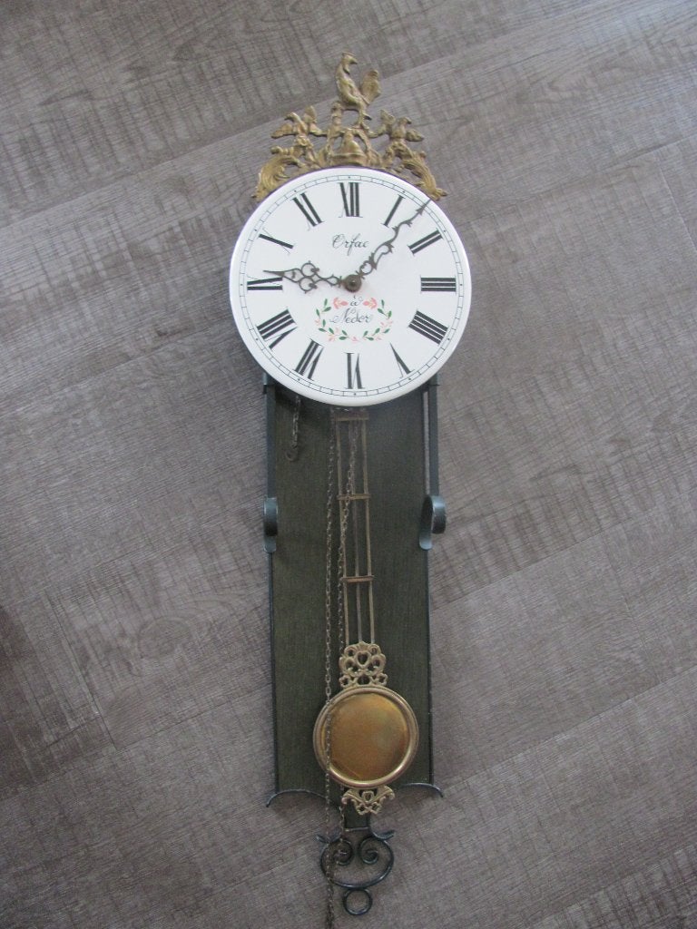 ORFAC haan-comtoise wandklok, Ophalen of Verzenden