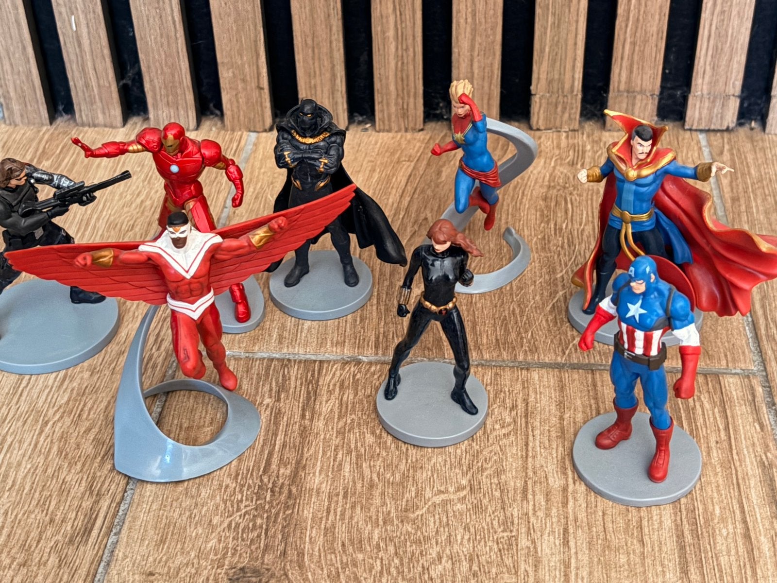 Complete set Marvel figuren - Disneyland Parijs, Ophalen of Verzenden, Zo goed als nieuw