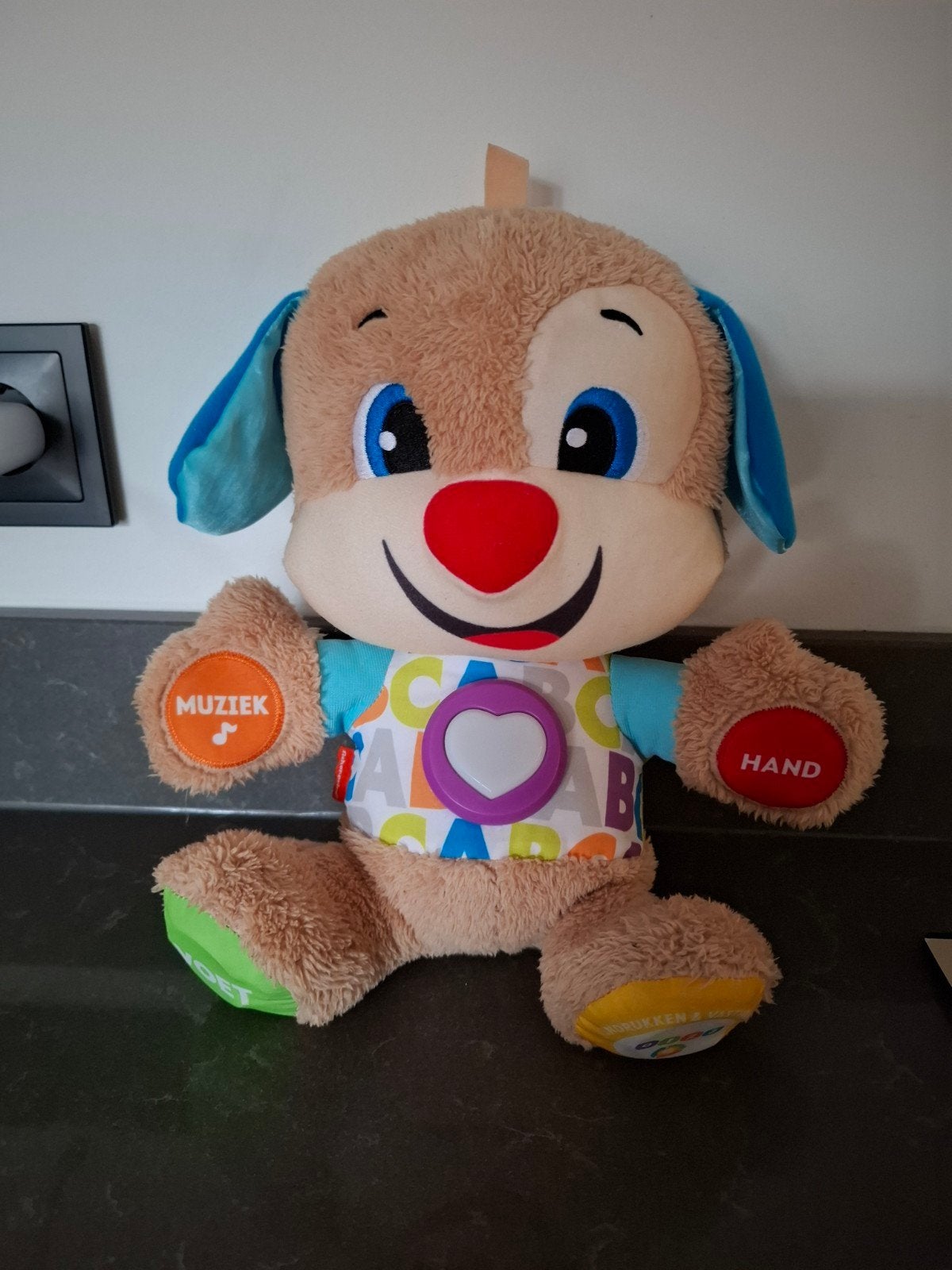 Fisher-Price Puppy Speelmaatje met Geluid en Licht, Ophalen of Verzenden, Zo goed als nieuw, Overige typen, Met licht