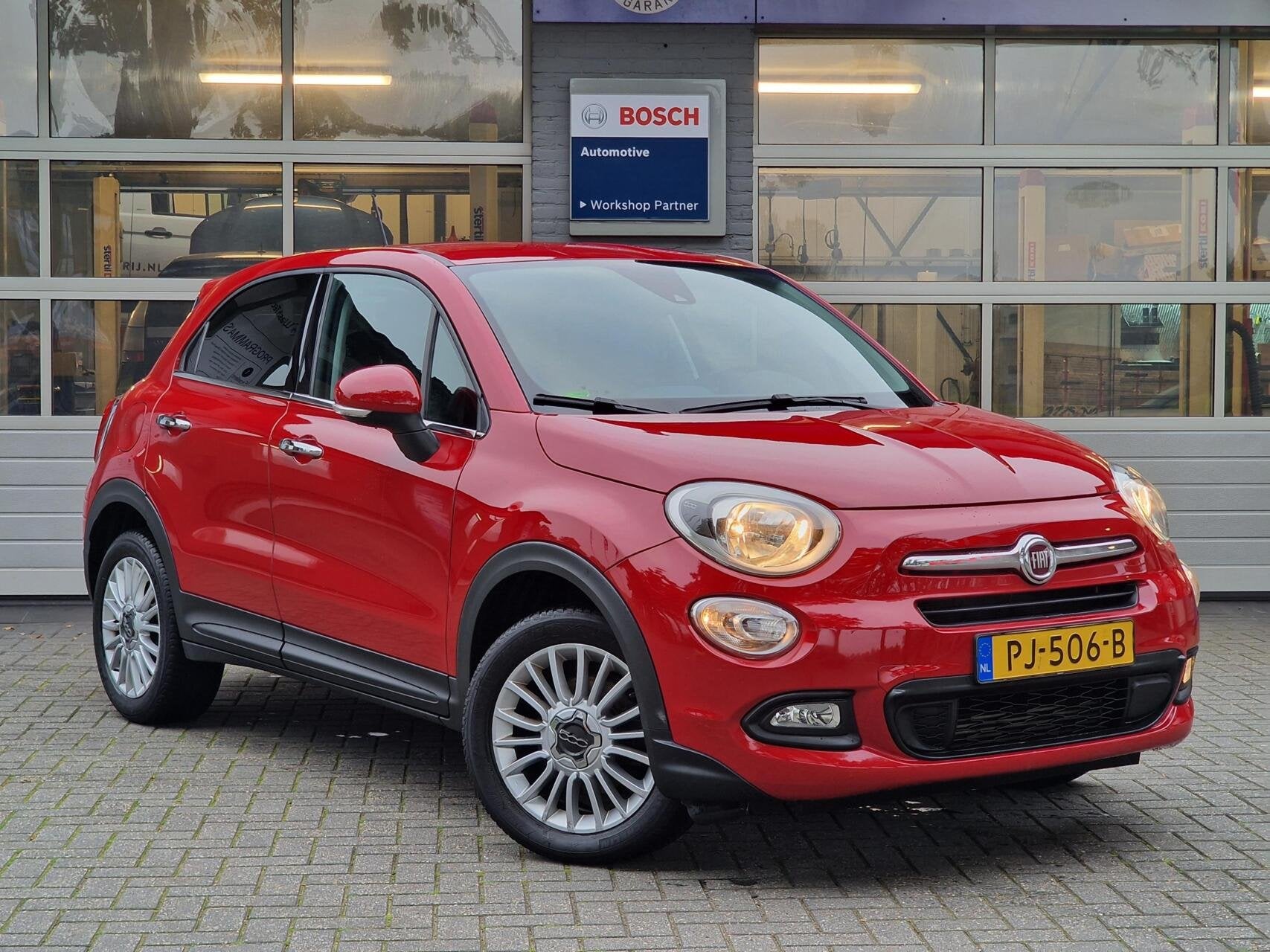 Fiat 500 X 1.4 Turbo MultiAir Lounge|Automaat|Clima|Navi|Cam, Auto's, Gebruikt, 4 cilinders, Met garantie (alle), 500X