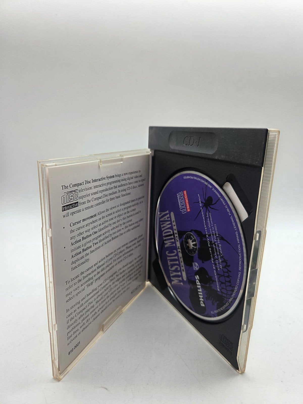 Philips CD-i Mystic Midway: Rest in Pieces (CD-i), Philips Consumer Lifestyle B.V., High Tech Campus 5, 5656 AE Eindhoven, Nederland