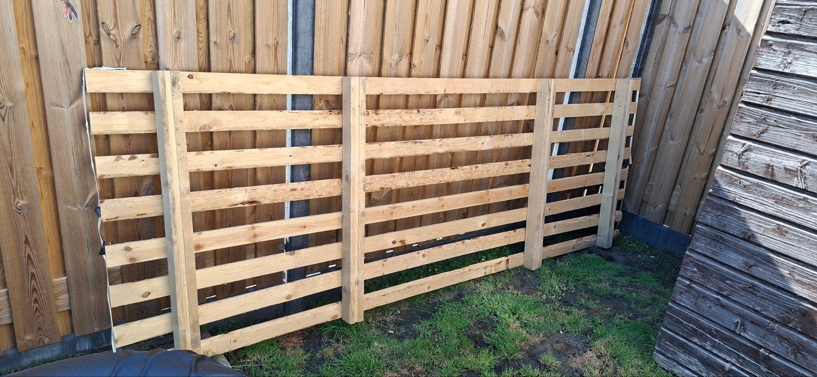 Gratis pallet, Tuin en Terras, Schuttingen, Ophalen, Hout, Minder dan 3 meter