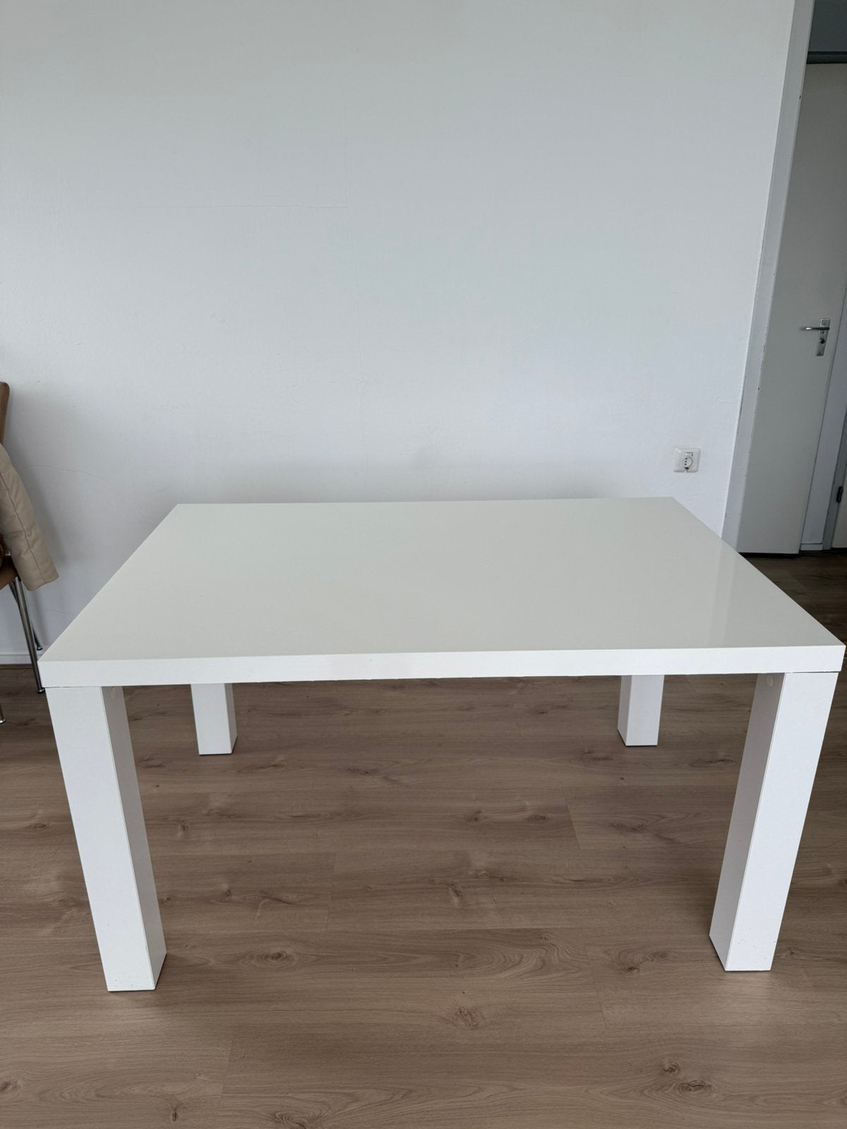 IKEA Eettafel - Wit, Goede Staat, Ophalen, Gebruikt, 100 tot 150 cm, 50 tot 100 cm
