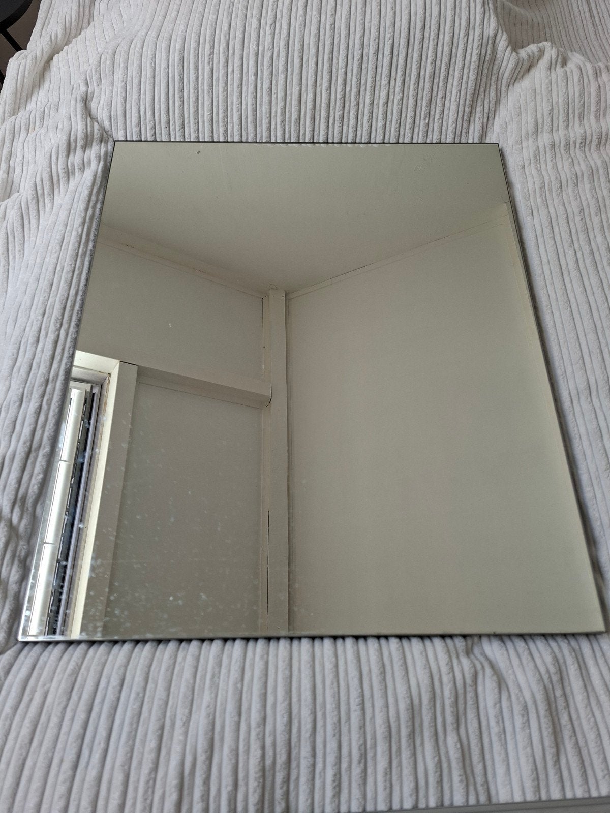 badkamer / kleedkamer spiegel 60 x 70, Ophalen, Rechthoekig, 50 tot 75 cm, Minder dan 100 cm