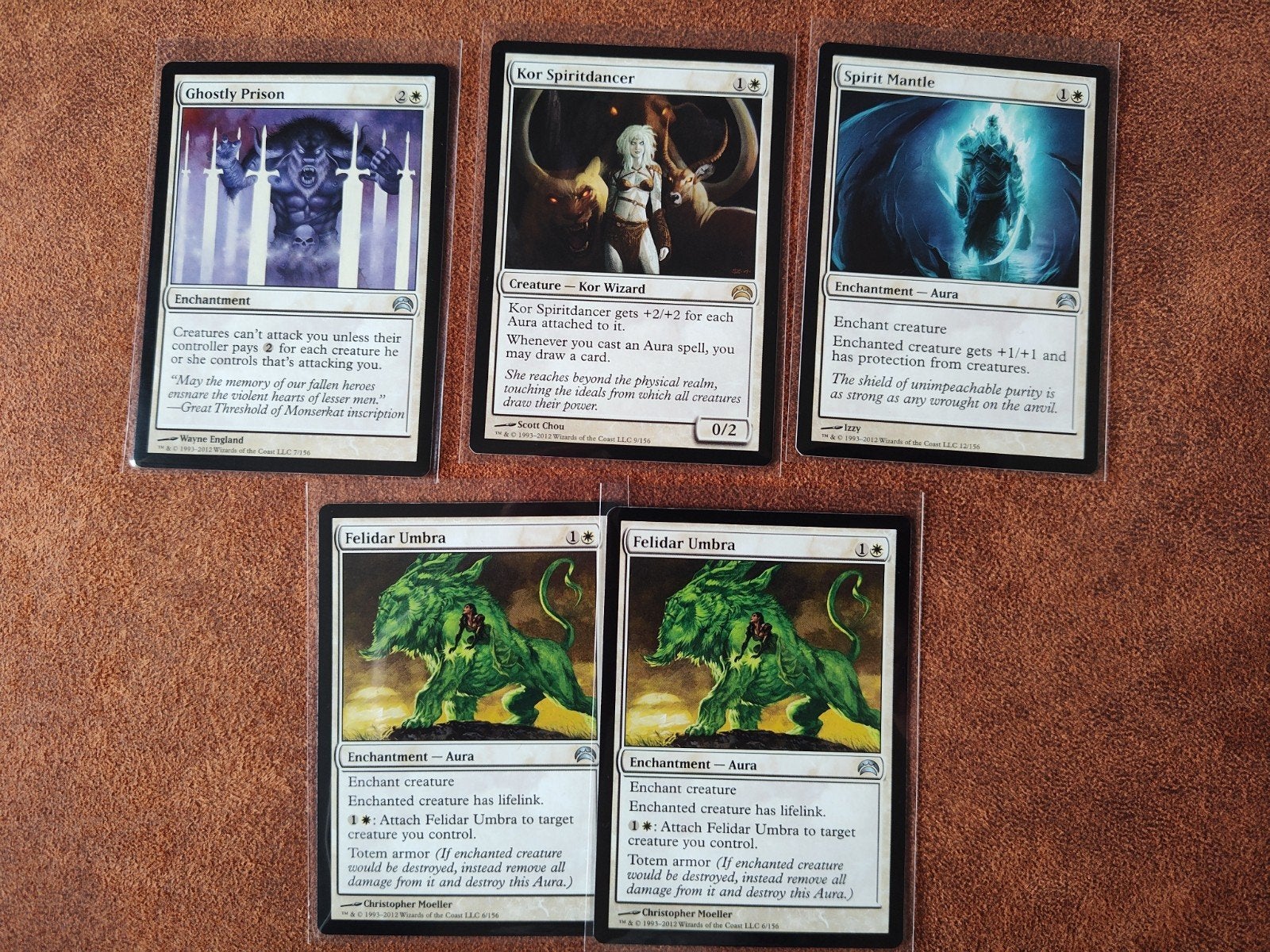 Spirit Mantle, Kor Spiritdancer en meer. Nieuw in sleeve, Ophalen of Verzenden, Nieuw, Losse kaart