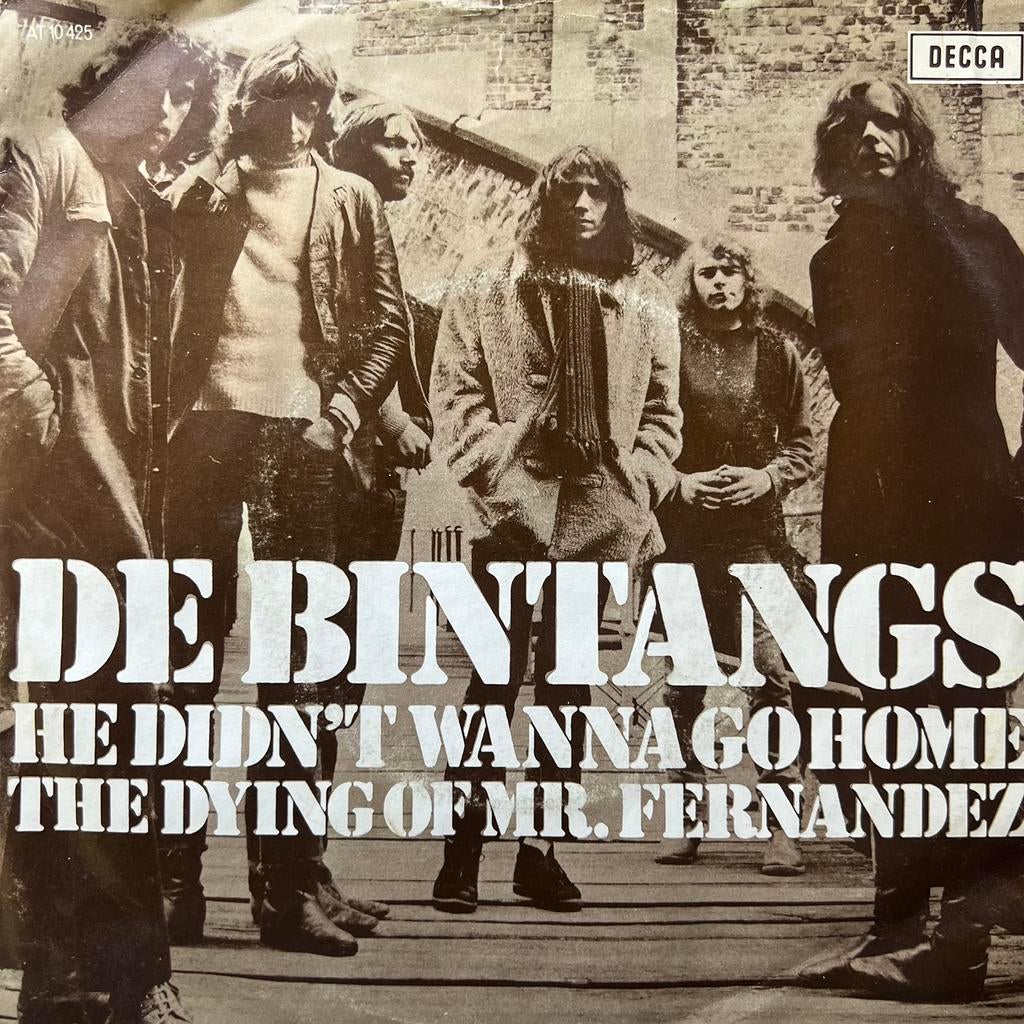 De Bintangs - He Didn’t Wanna Go Home, Cd's en Dvd's, Vinyl Singles, Ophalen of Verzenden, Zo goed als nieuw