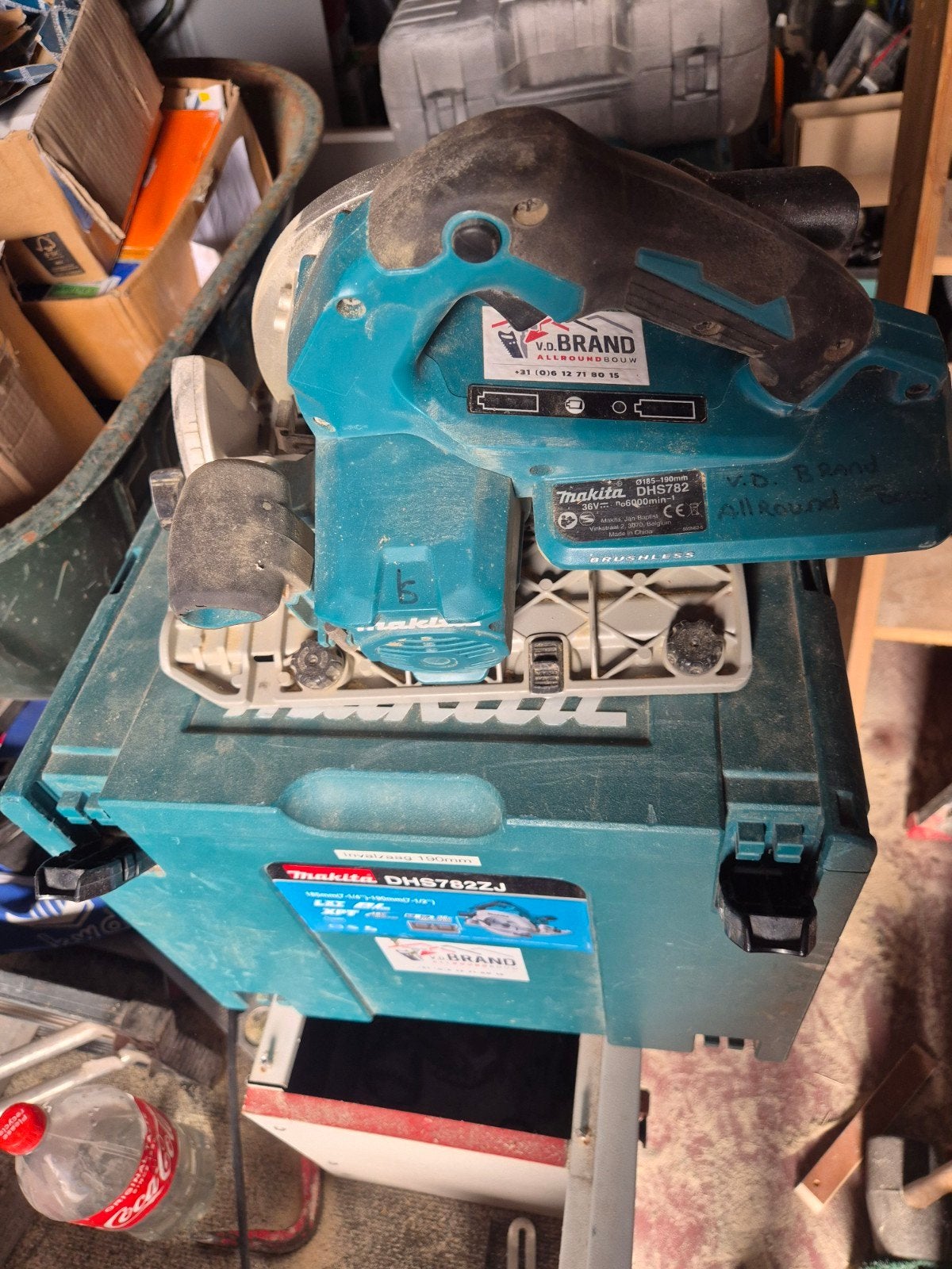 Makita zaagmachine op accu, Ophalen, Cirkelzaag, Zo goed als nieuw, Makita