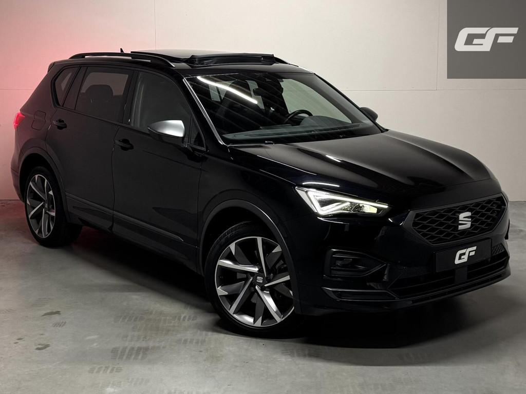 Seat Tarraco 1.4 TSI e-Hybrid FR Pano Memory Camera Sfeer AC, Auto's, Seat, Gebruikt, Zwart, 4 cilinders, Met garantie (alle)