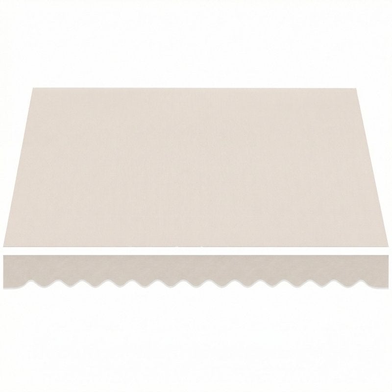 Outsunny Vervangingsdoek Markies 3,5x2,5m Crèmewit UPF50+, Ophalen, Nieuw