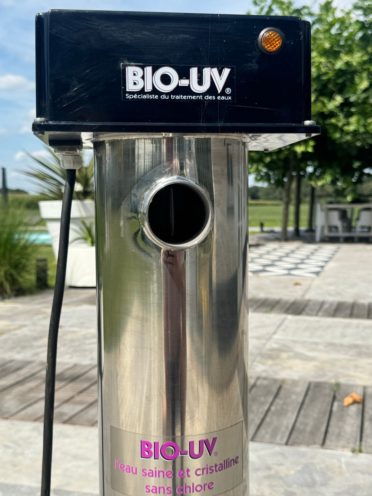 BIO-UV UV-C 40 Zwembad of koikvijver filter chloorvrij water, Ophalen of Verzenden, Zo goed als nieuw, Filter