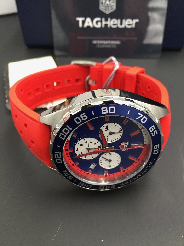 NIEUW Max Verstappen limited TAG Heuer Formula 1 Chronograph, Sieraden, Tassen en Uiterlijk, Horloges | Heren, Ophalen, Staal