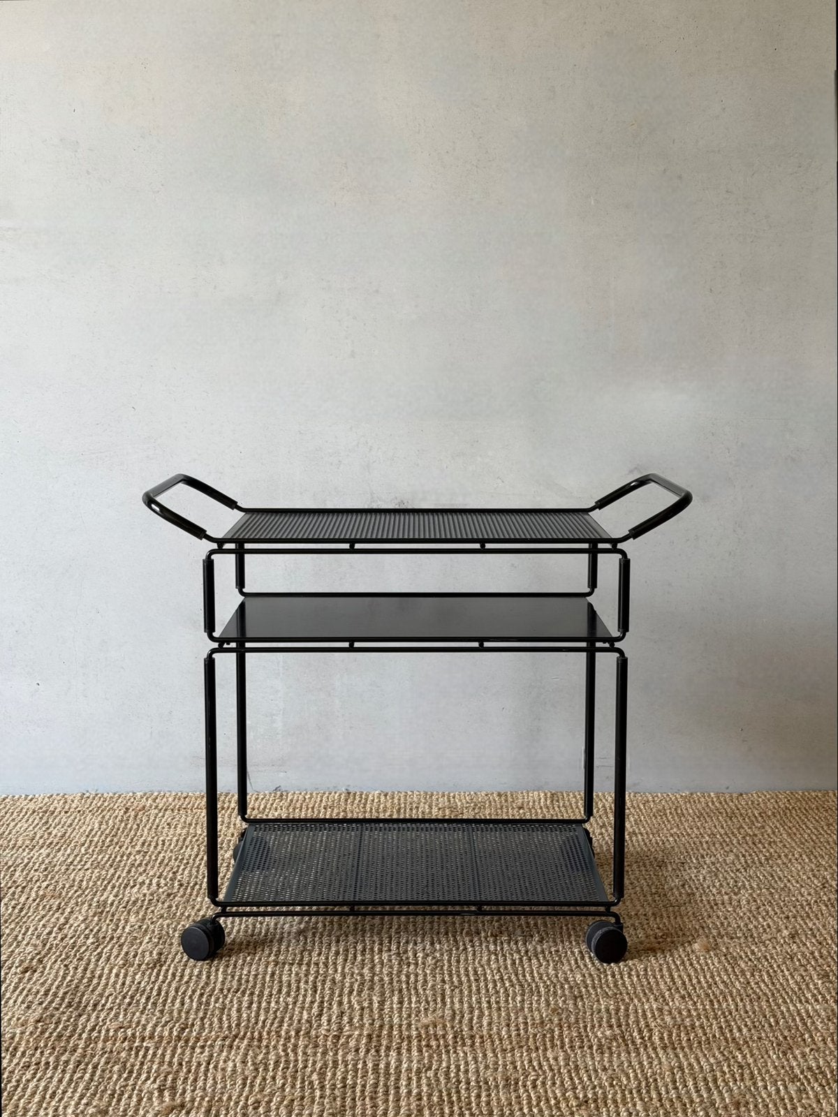 Vintage design Niels Gammelgaard serveerwagen, Ophalen, Zo goed als nieuw