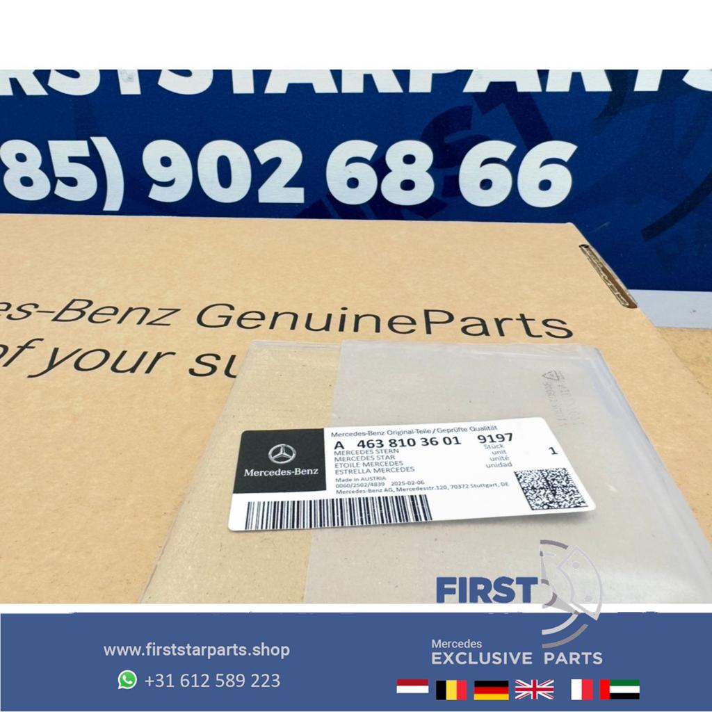 W463 STER Kofferbak LOGO achterklep G KLASSE G63 G63s EMBLEE, Gebruikt, -, Ophalen of Verzenden, -