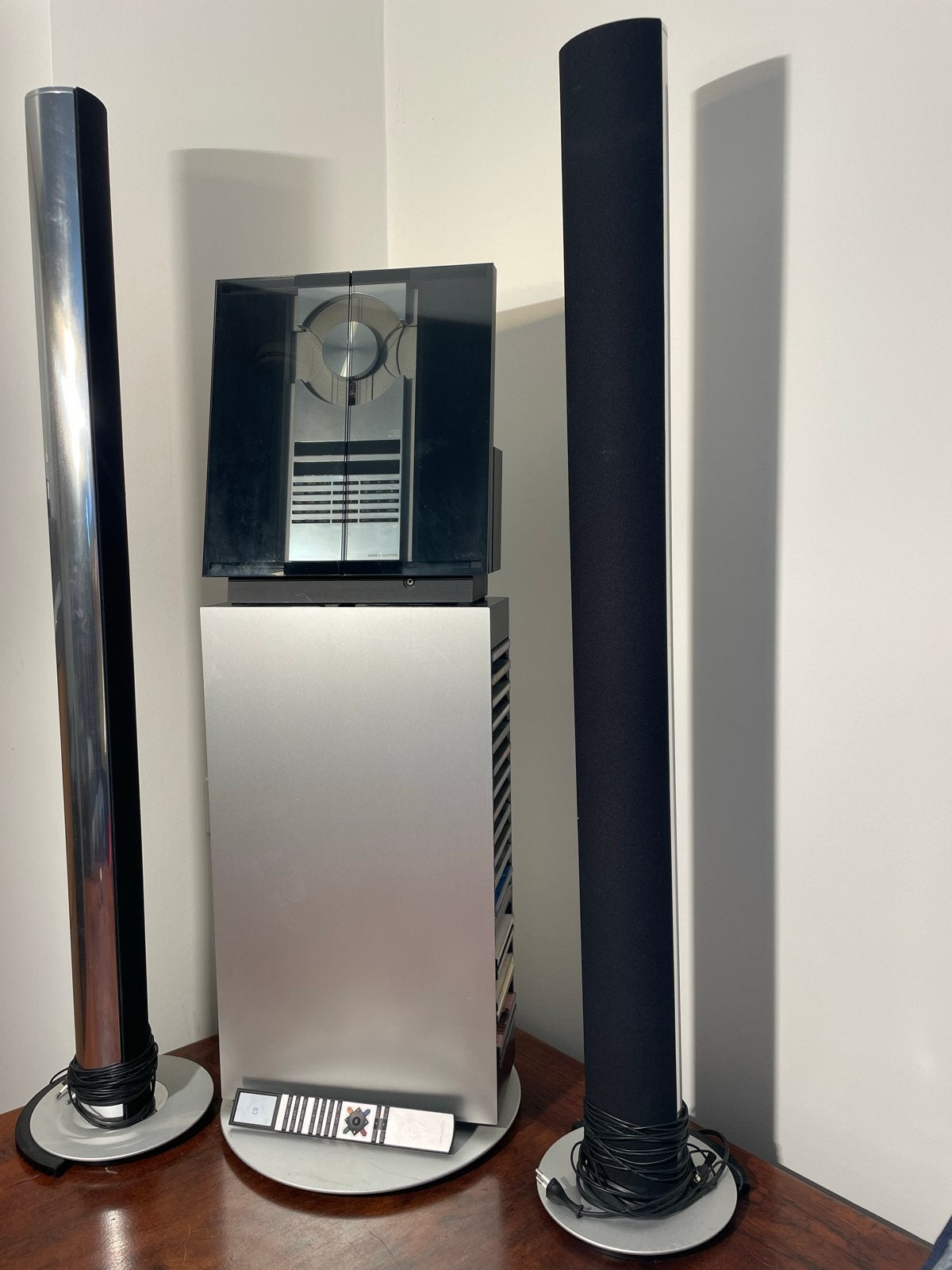 Collectors item: B&O geluidsset met speakers, uit 2000, Audio, Tv en Foto, Ophalen, Gebruikt, Losse componenten, Bang & Olufsen