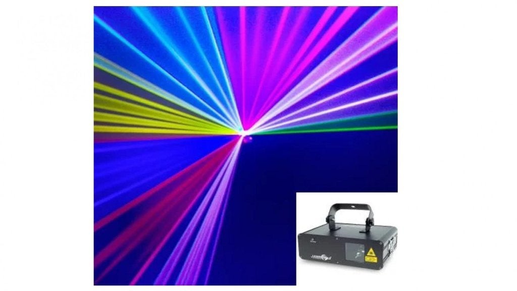 TE HUUR Laser 400 RGB, Ophalen, Zo goed als nieuw, Overige