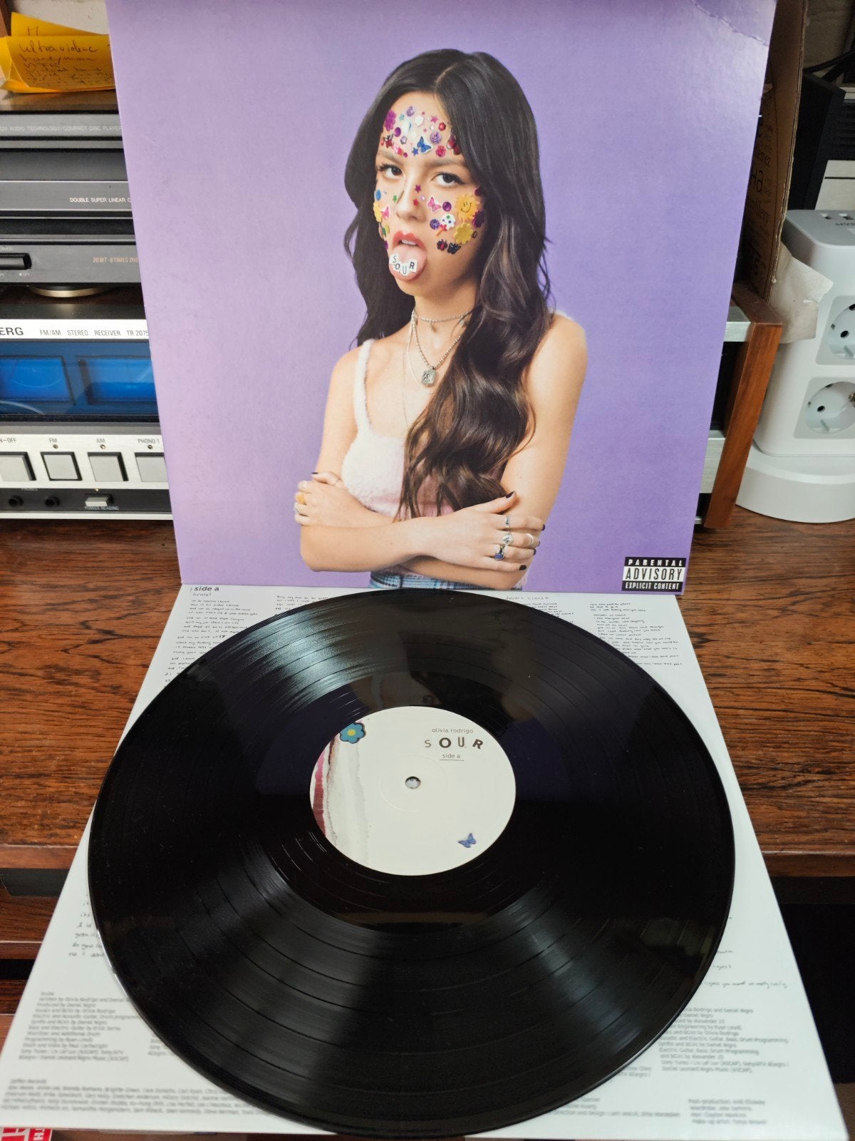 Olivia Rodrigo - SOUR LP (Poprock, 2021), Inclusief binnenhoes, Ophalen of Verzenden, Zo goed als nieuw, 12 inch