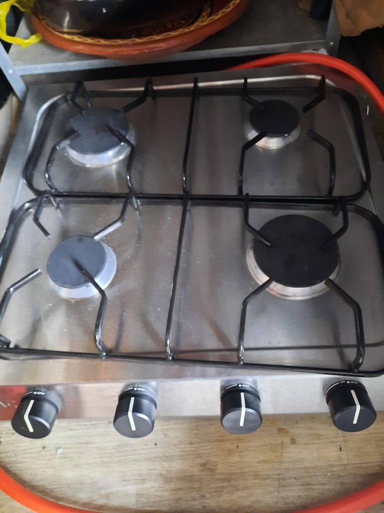 Camping kookplaat, Witgoed en Apparatuur, Kookplaten, 3 kookzones of minder, Ophalen of Verzenden, Zo goed als nieuw, Gas