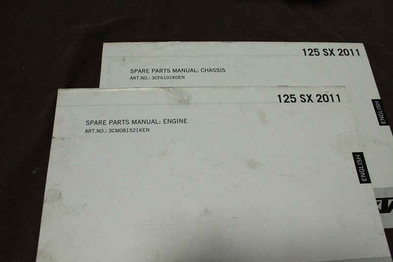 KTM 125 SX 2011 motorcycle parts list engine and chassis, Ophalen of Verzenden, Overige merken