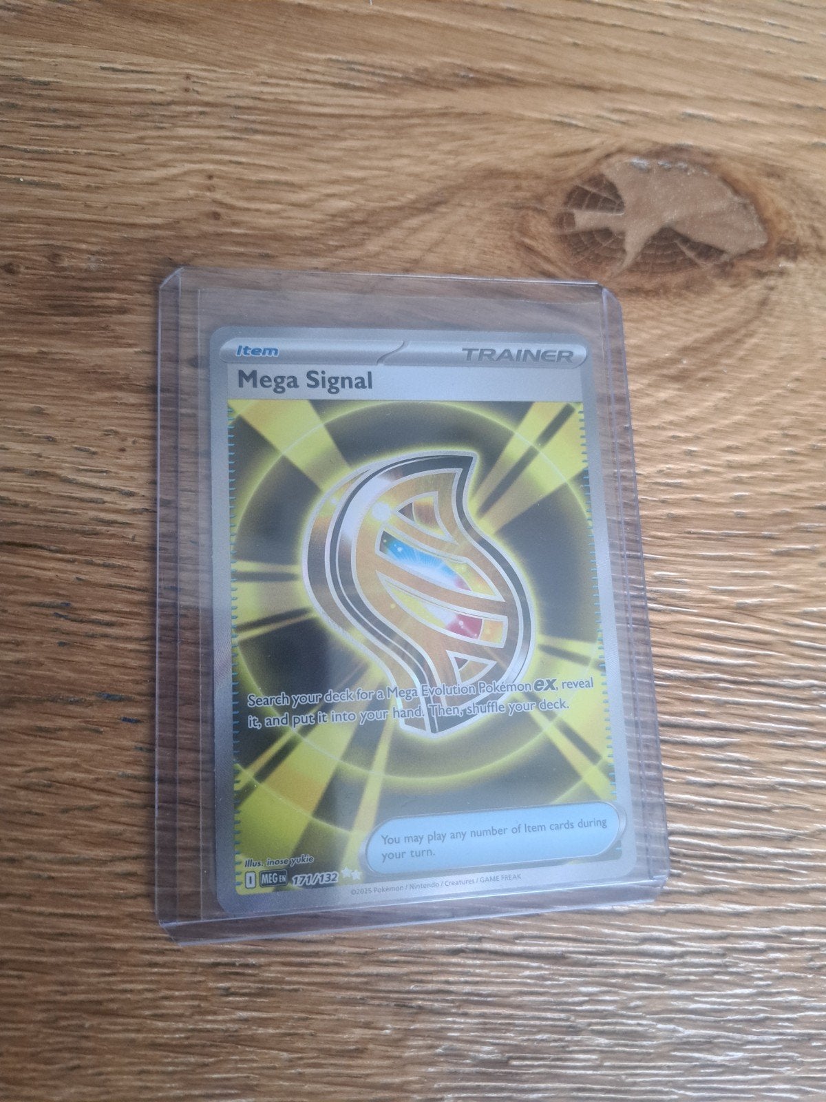 Mega Signal Mega Evolution 171/132 NM, Ophalen of Verzenden, Zo goed als nieuw