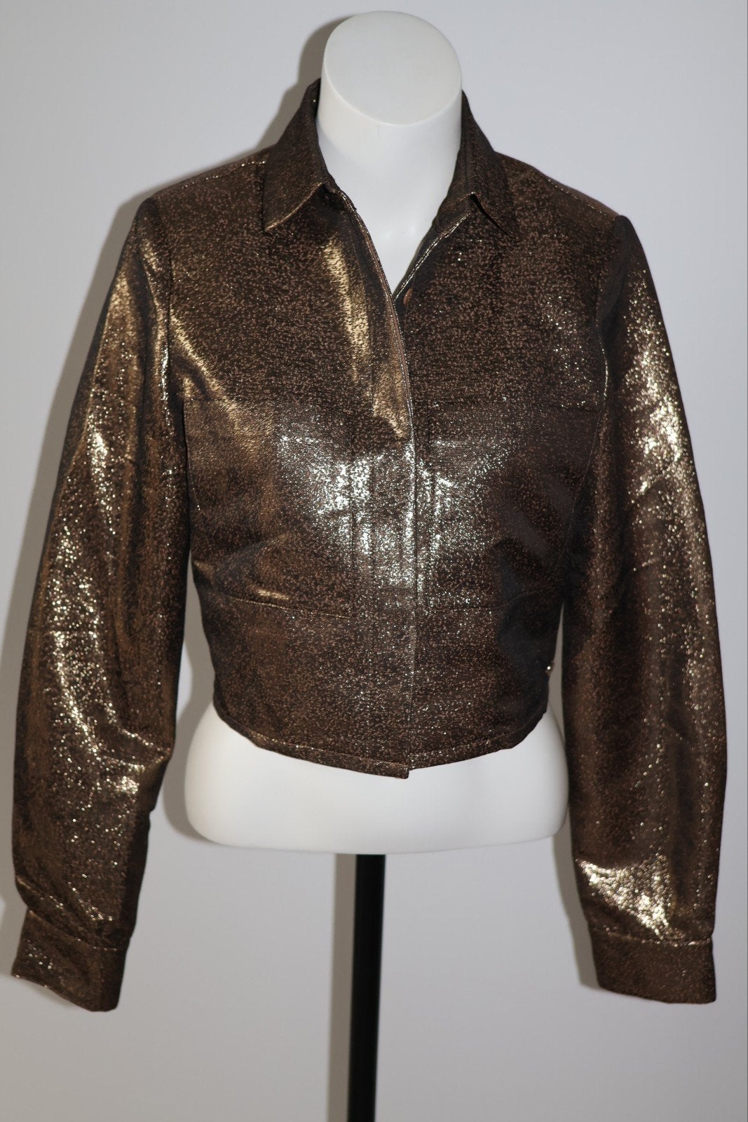 Josh V Davis blouse maat 34 / XS goudkleurig cropped, Josh V, JoshV.nl, NL, Ophalen of Verzenden