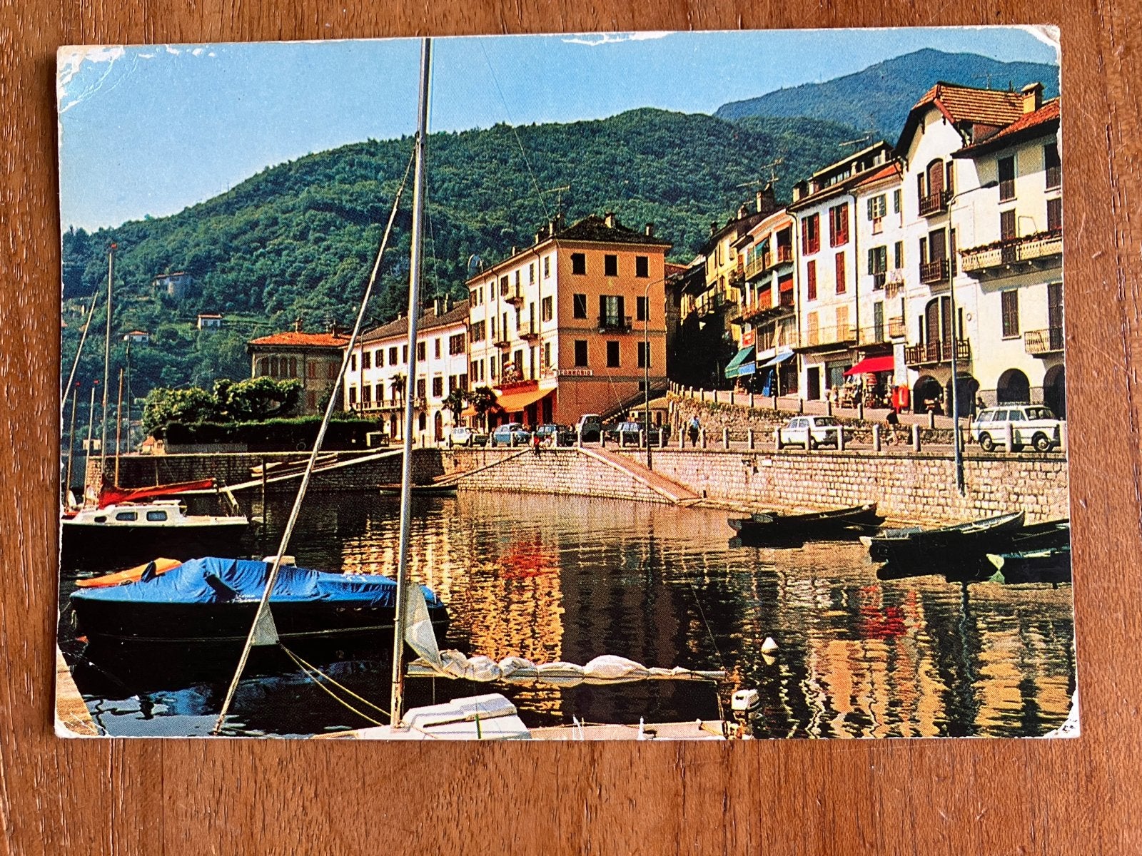 Cannobio (Lago Maggiore) - Il porto, Ophalen of Verzenden, 1960 tot 1980, Gelopen, Italië