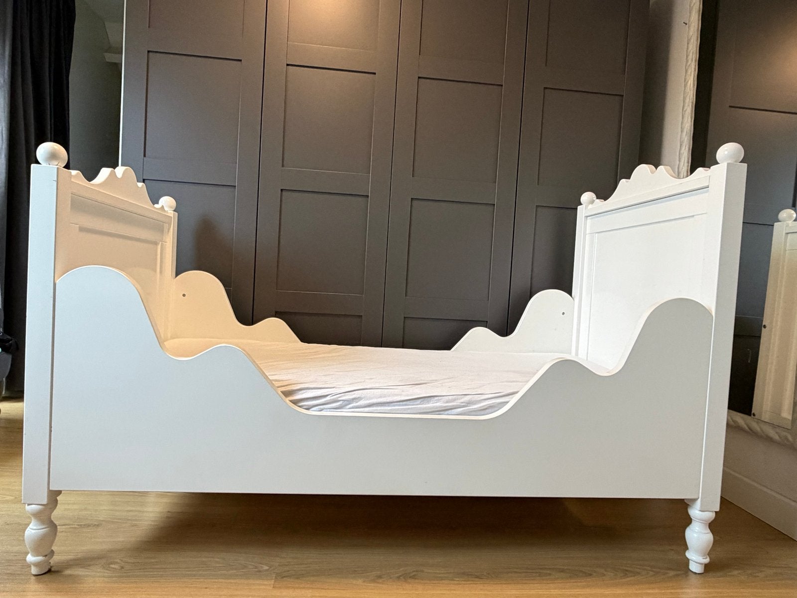 Bobita kinderbed 80x160 met lattenbodem en matras, Ophalen, Gebruikt, 70 tot 85 cm, Lattenbodem