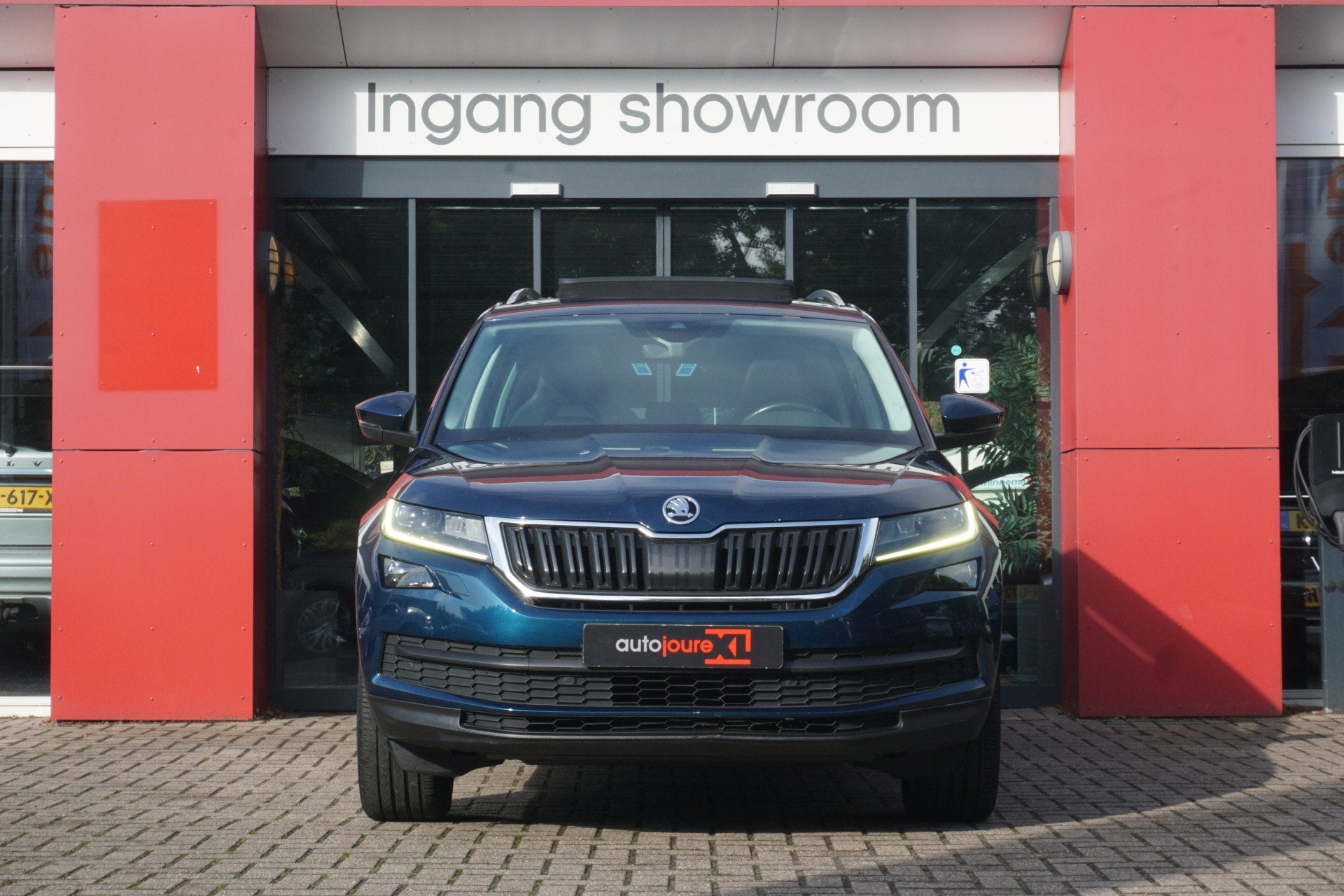 Skoda Kodiaq 1.4 TSI ACT Style Business | Automaat | Leder |, Auto's, Skoda, 4 cilinders, 150 pk, Blauw, 1446 kg