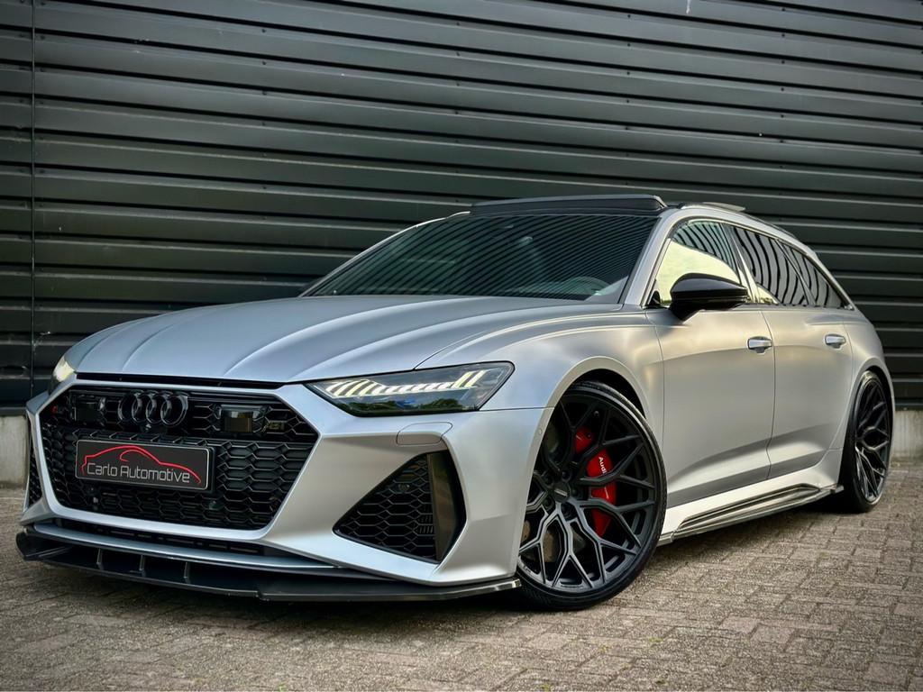 Audi RS6 ABT 740PK! URBAN DYN+|CARBON|B&O|CERAMIC VOL!, Auto's, Gebruikt, RS6, Leder, 2050 kg