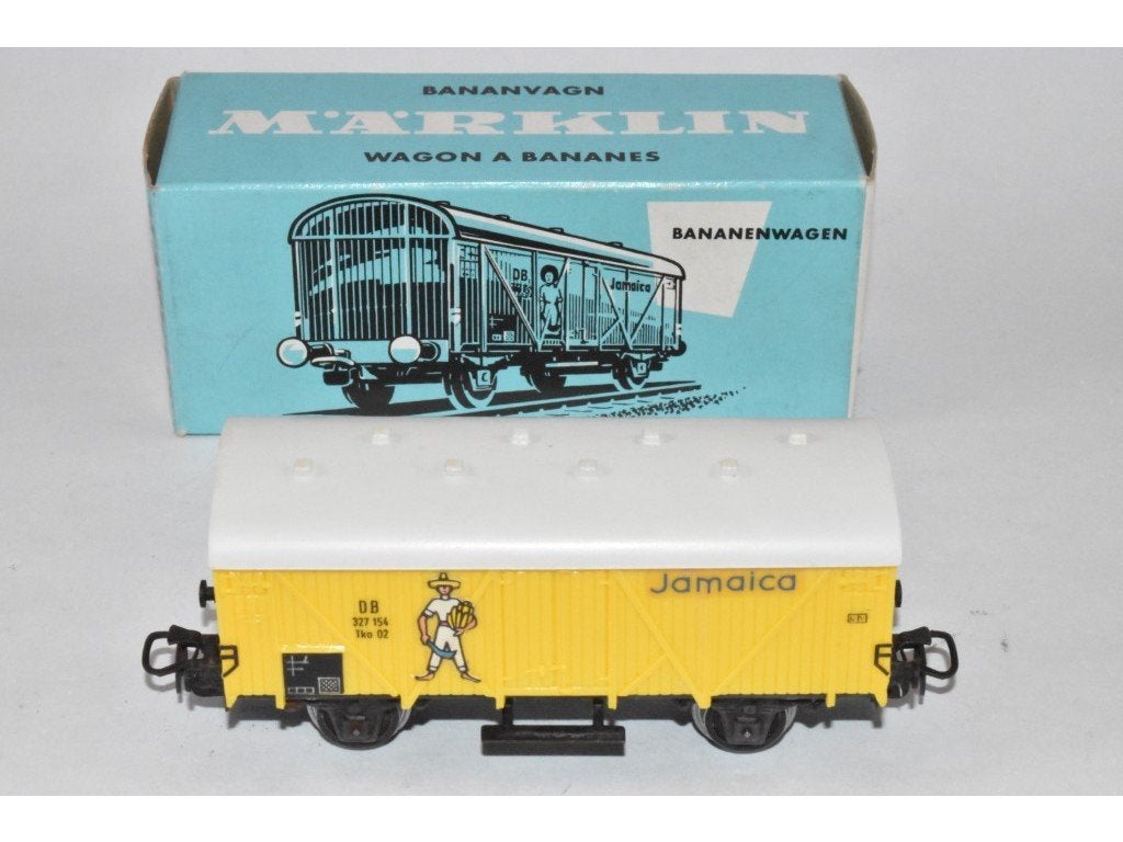 Märklin 4509 Gesloten wagen "Jamaica", Wisselstroom, Gebruikt, Wagon, Ophalen of Verzenden